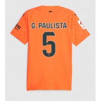 Camisa de Futebol Valencia Gabriel Paulista #5 Equipamento Alternativo 2023-24 Manga Curta